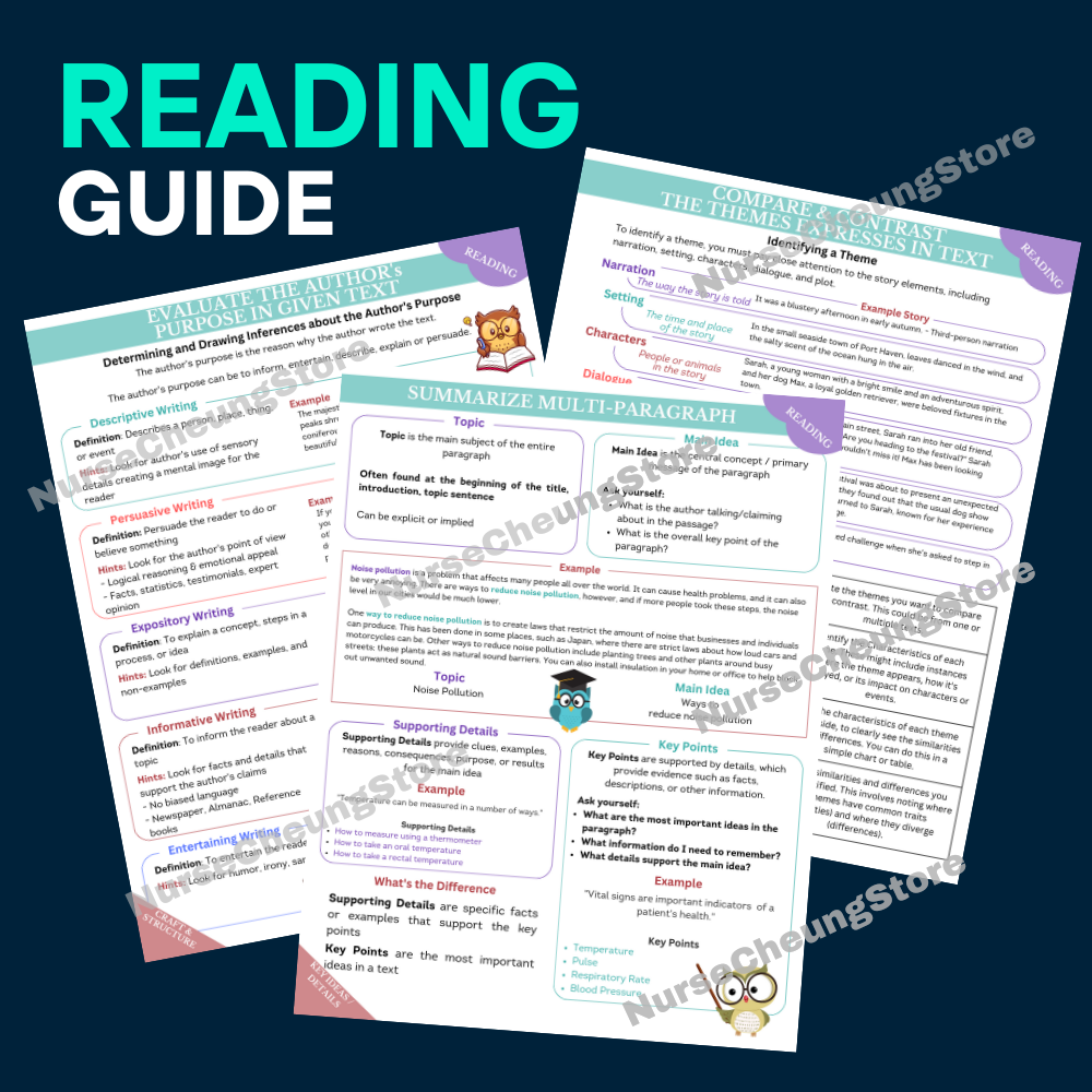 Complete ATI TEAS V7 Study Guide 2024 - 2025 by NurseCheung with 170 + Practice Test Questions and Answers | DIGITAL download