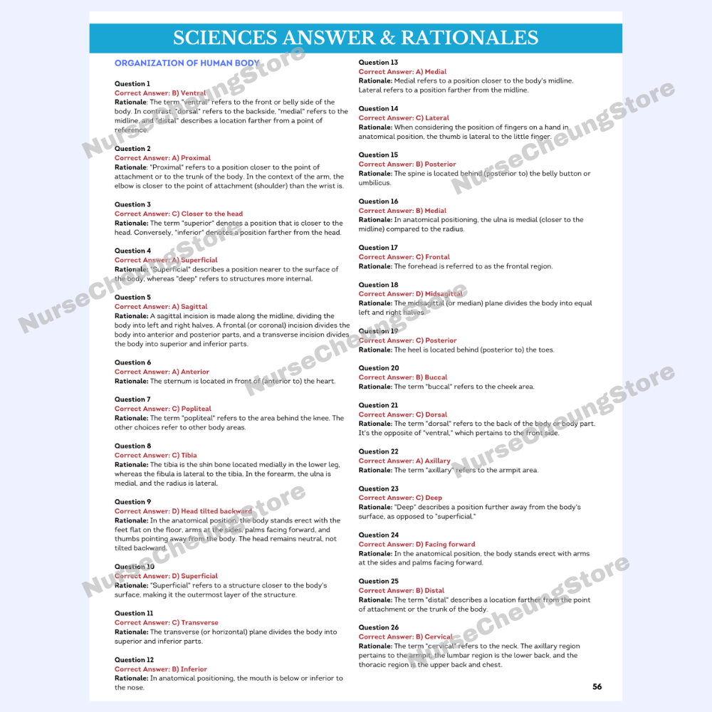 1,050+ ATI TEAS V7 Science Practice Questions by NurseCheung - (DIGITAL DOWNLOAD)