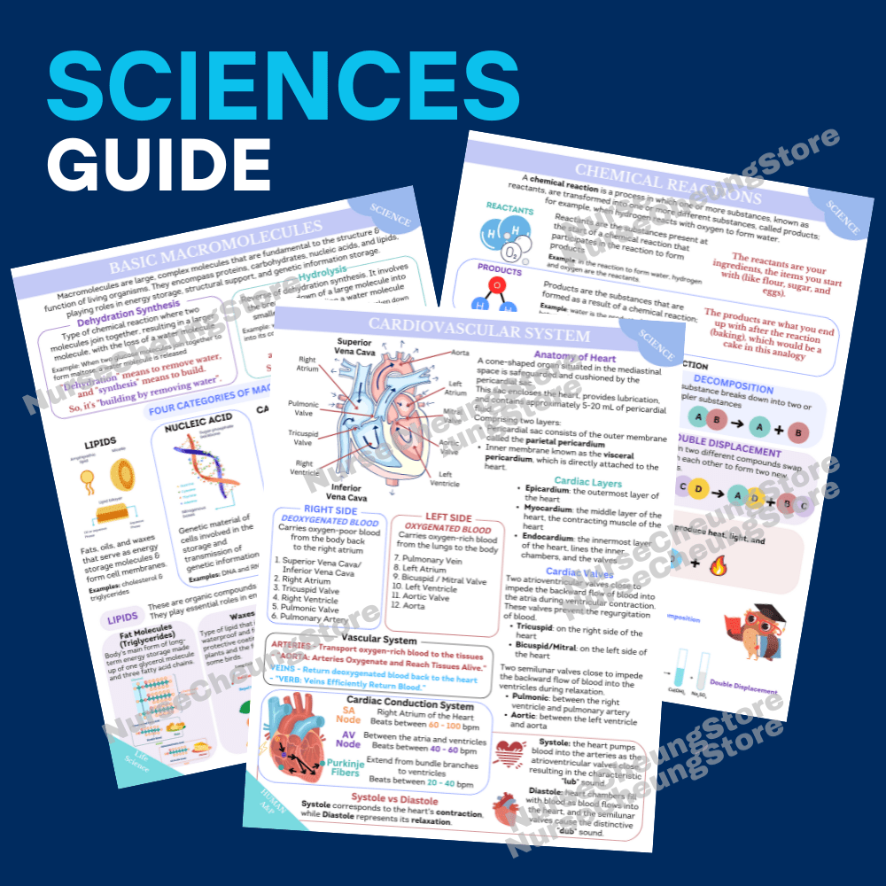 ATI TEAS 7 Science Study Guide Example Page