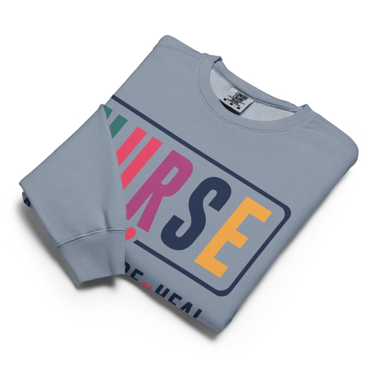 NURSE CARE INSPIRE HEAL Crewneck (Print) - NurseCheungStore