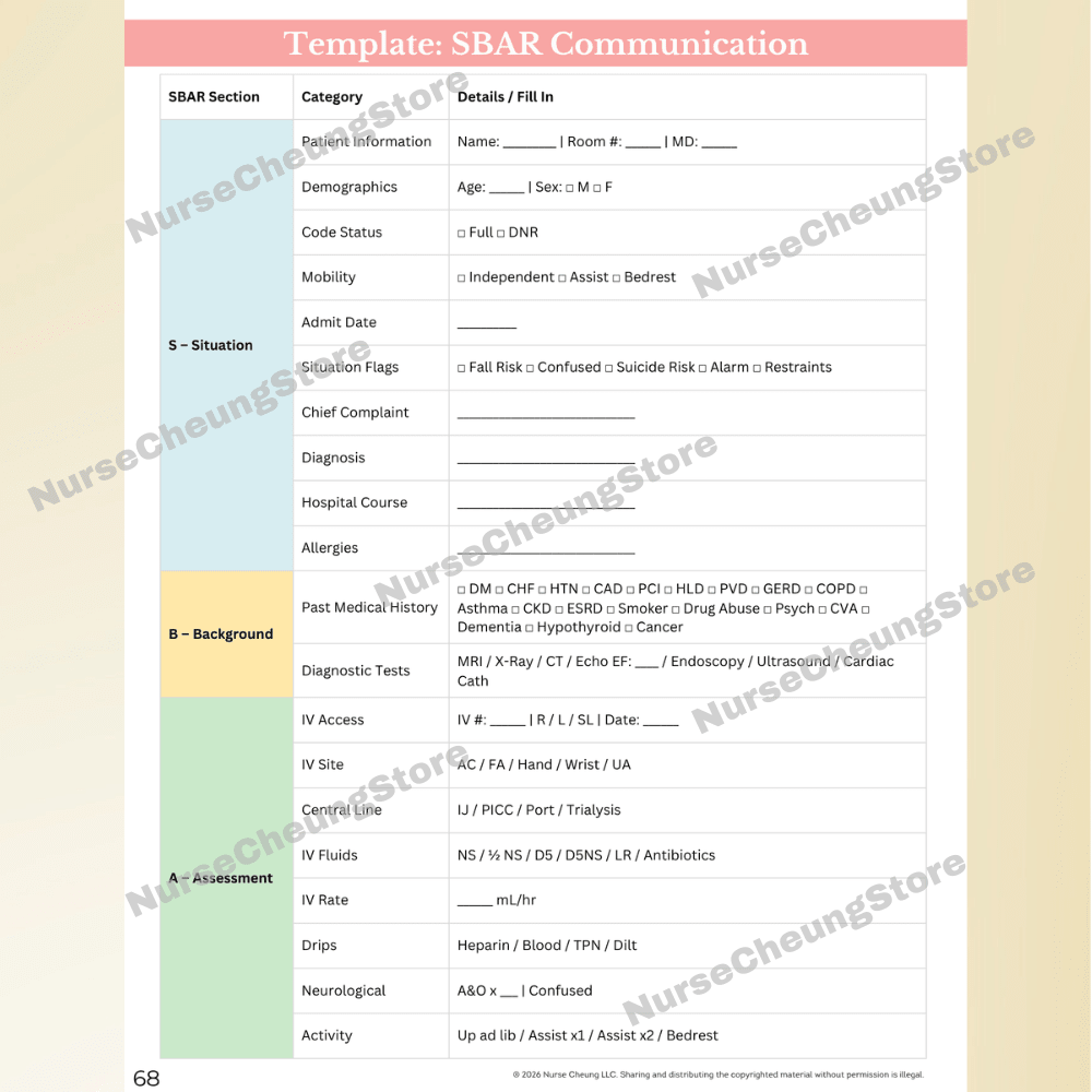Nursing School Bootcamp – Phase II: First - Semester Roadmap for Clinicals, Skills Lab, and Fundamentals (Digital PDF) - NurseCheungStore