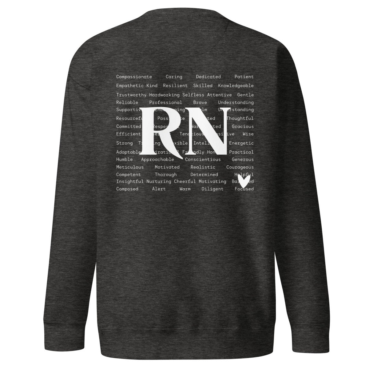 RN Crewneck - Contributions (Print) - NurseCheungStore