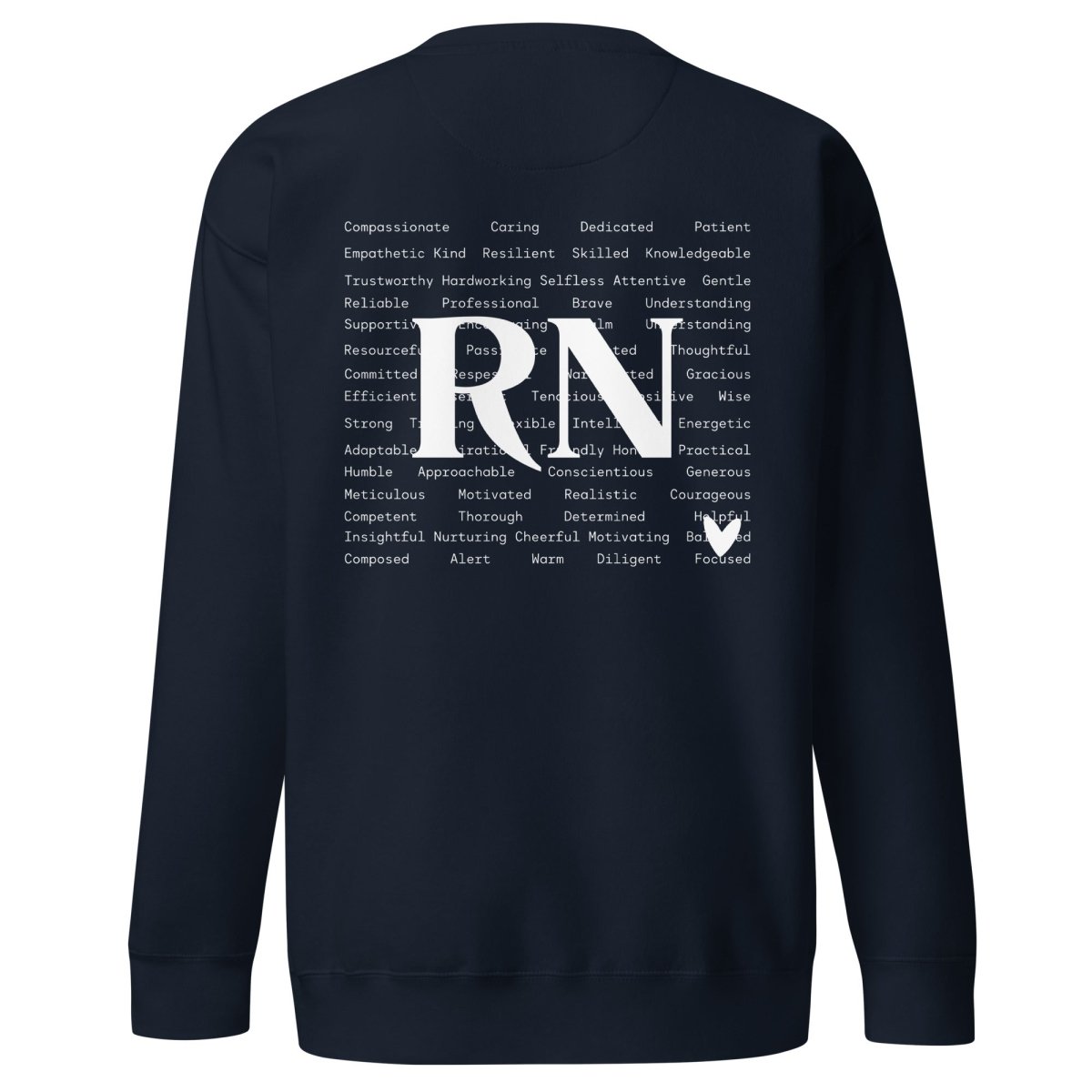 RN Crewneck - Contributions (Print) - NurseCheungStore