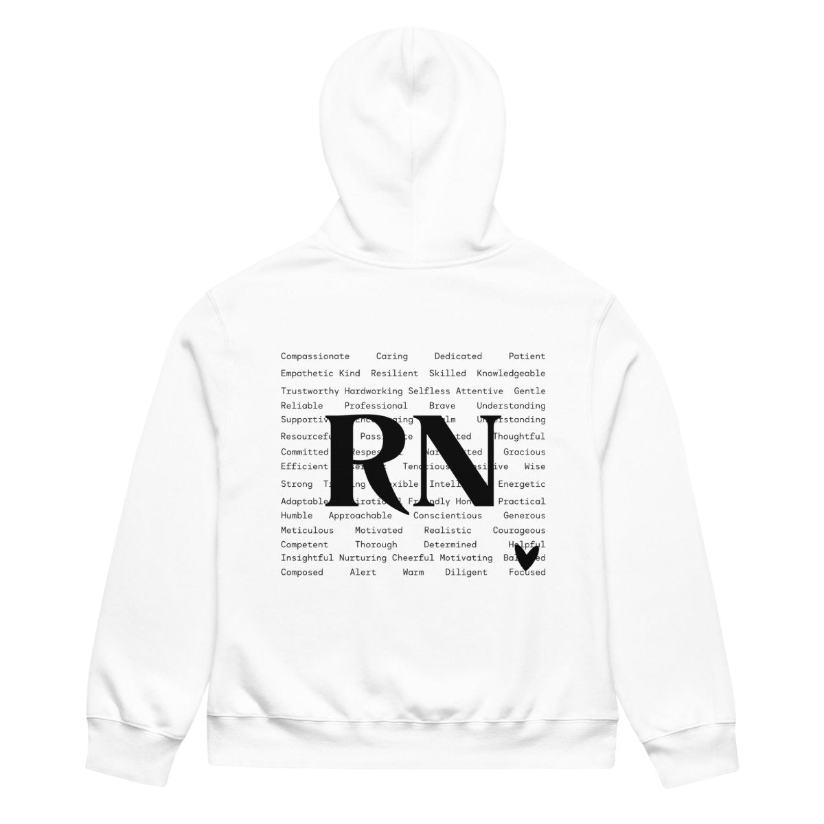 RN Hoodie - Contributions (Print) - NurseCheungStore