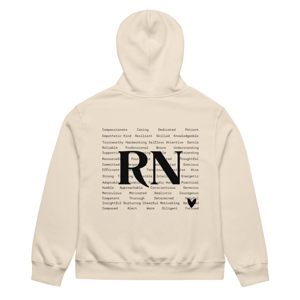 RN Hoodie - Contributions (Print) - NurseCheungStore
