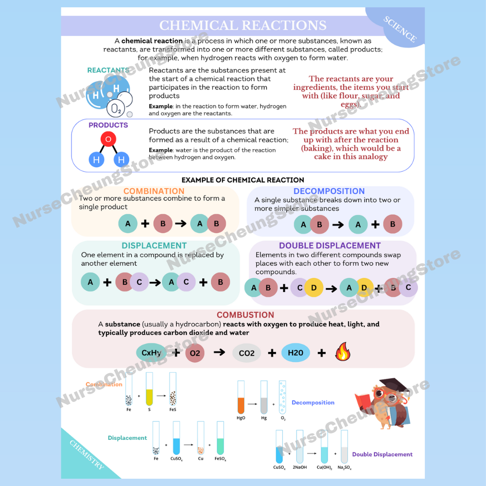 ATI TEAS 7 Science Comprehensive Study Guide by NurseCheung - In-depth Review with 50 Practice Questions (DIGITAL DOWNLOAD)