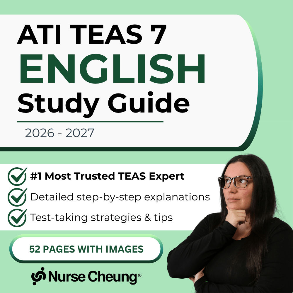 ATI TEAS 7 English & Language Usage Study Guide - NurseCheungStore