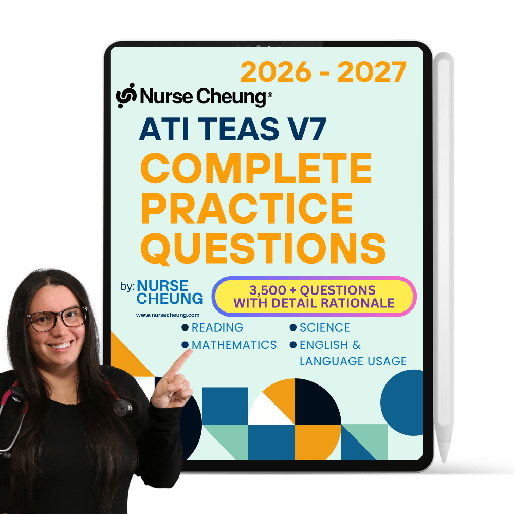 ATI TEAS 7 Practice Question Bank - NurseCheungStore