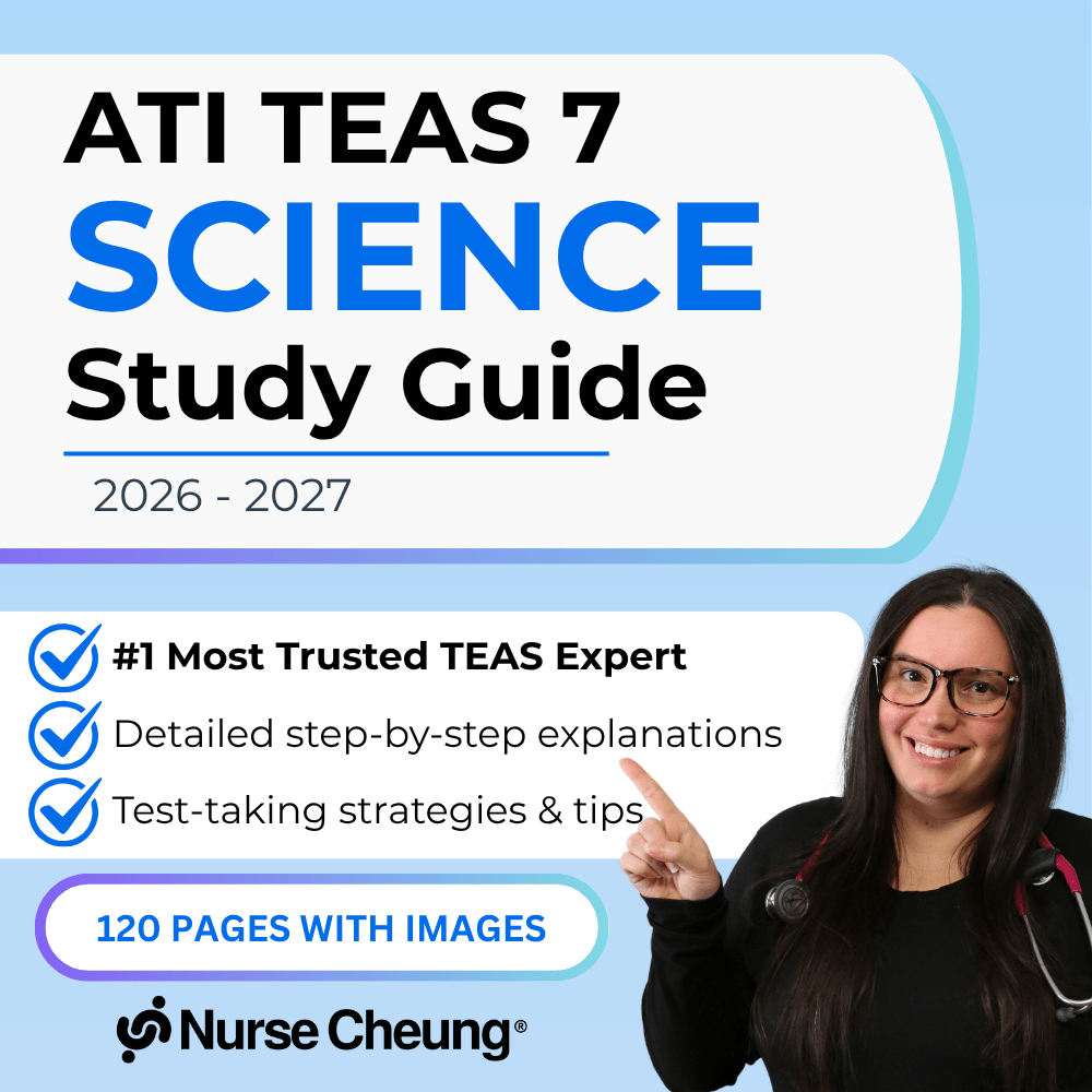 ATI TEAS 7 Science Study Guide - NurseCheungStore