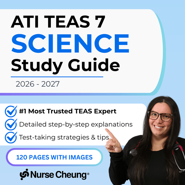 ATI TEAS 7 Science Study Guide - NurseCheungStore